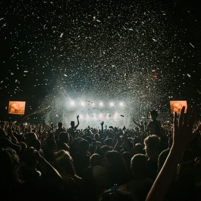 Live music concert at St Mary's Stadium, Southampton