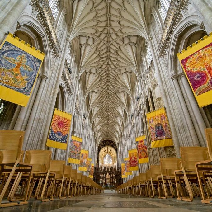 Winchester Cathedral interior event space