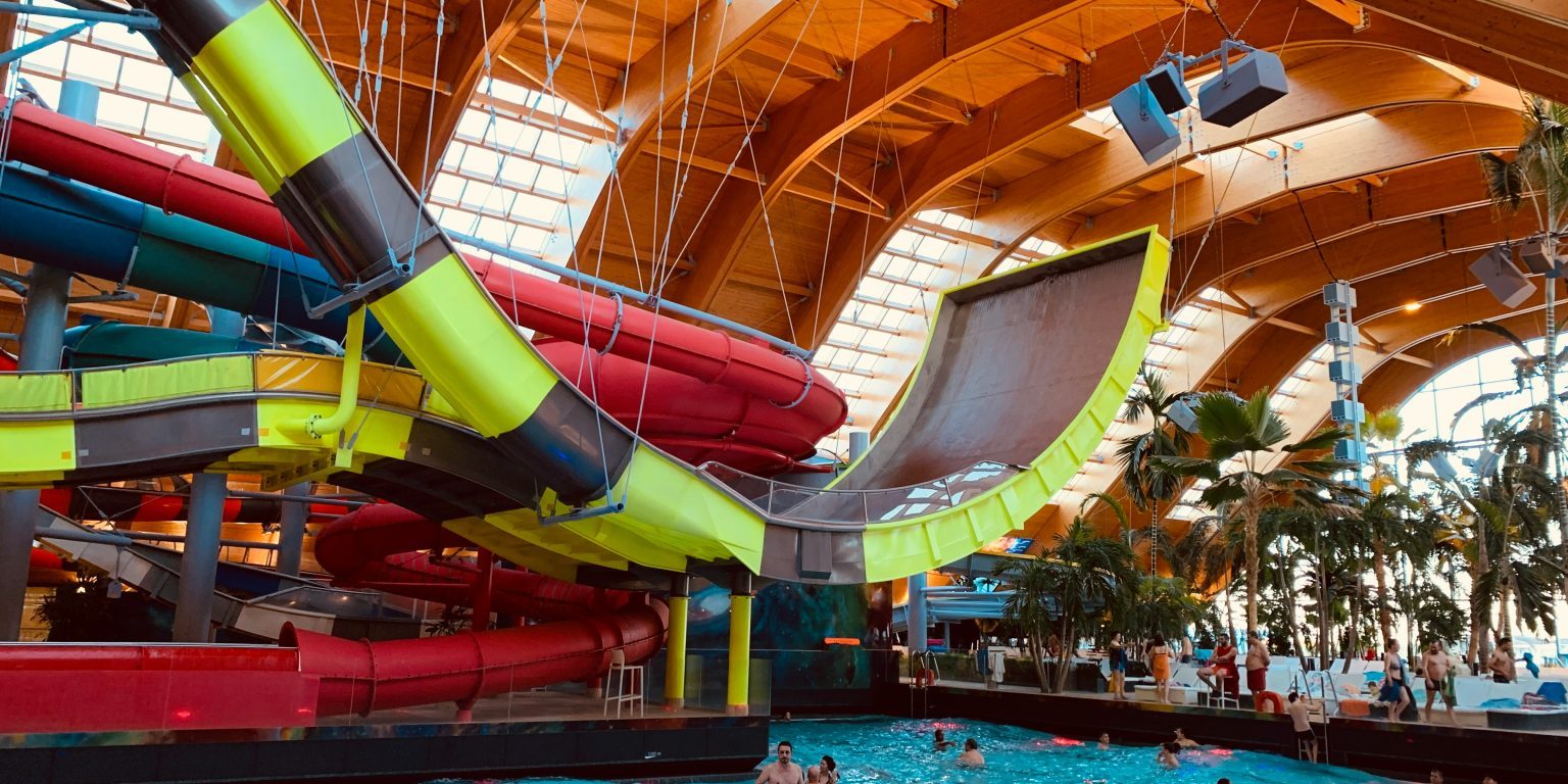 Water Parks attraction the Guildford Spectrum Pools